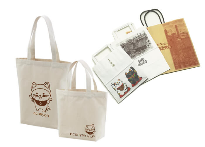 紙袋・不織布バッグ